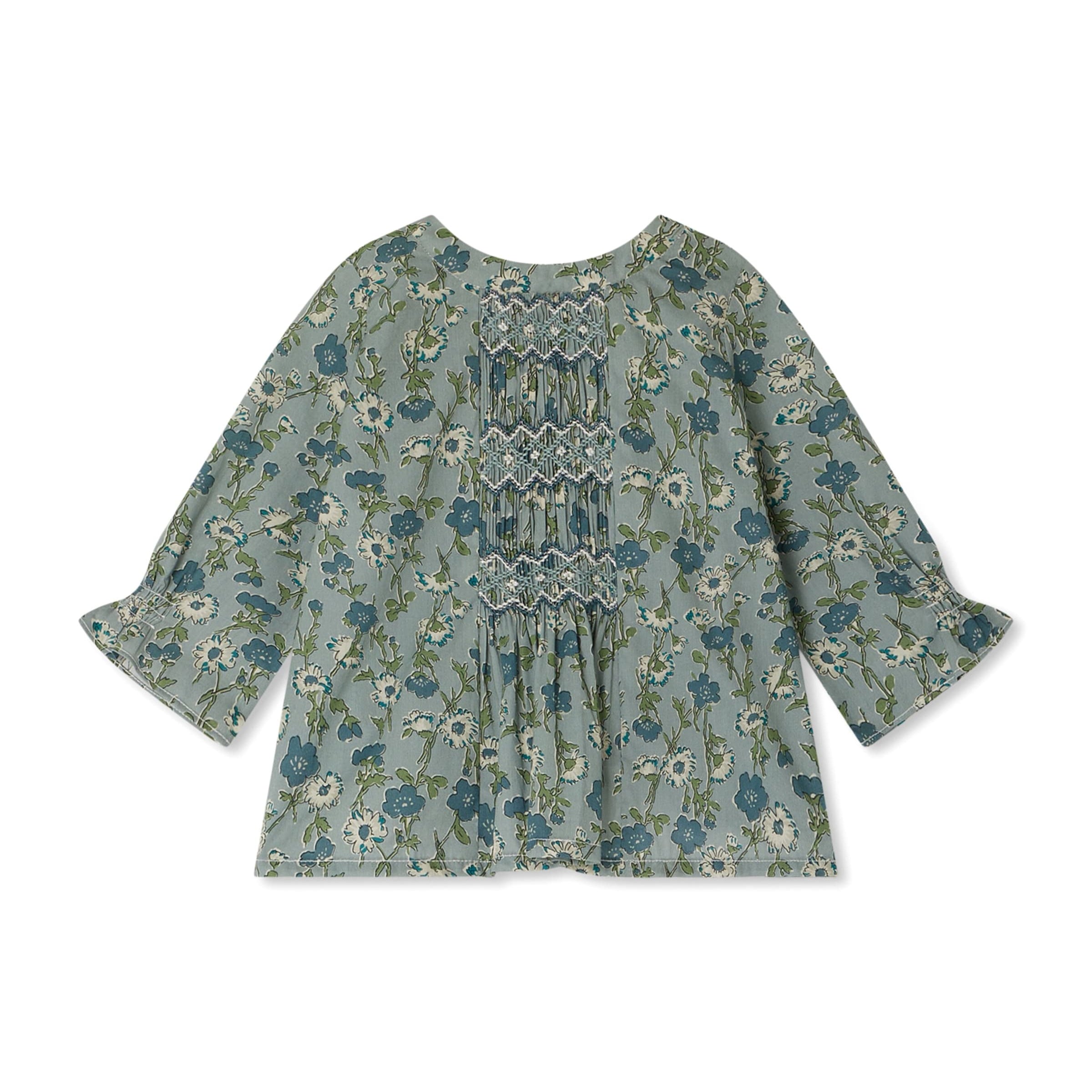 Organic Cotton Liberty Print Blissi Blouse (6-18 Months)