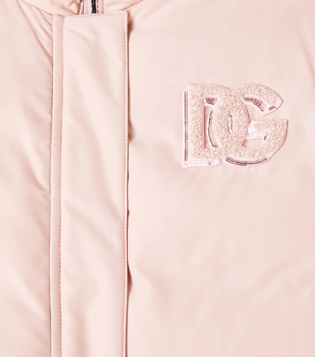 Dolce&Gabbana Kids - DG sequined down jacket