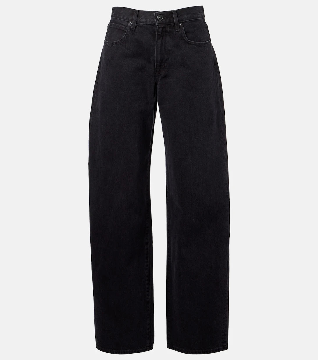 Slvrlake - Tess Long high-rise barrel-leg jeans