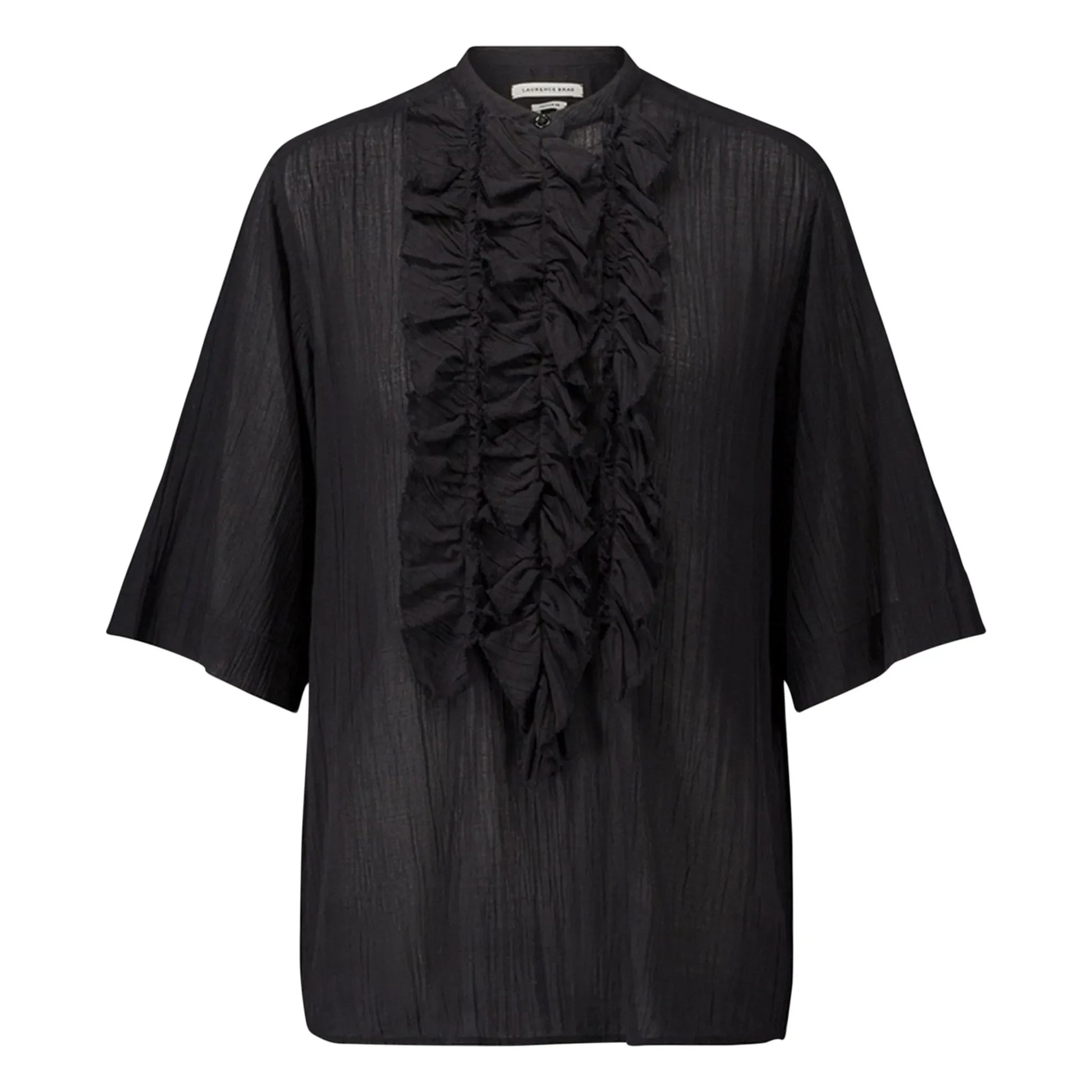 Laurence Bras - Blouse Magrita Short Cotton | Black
