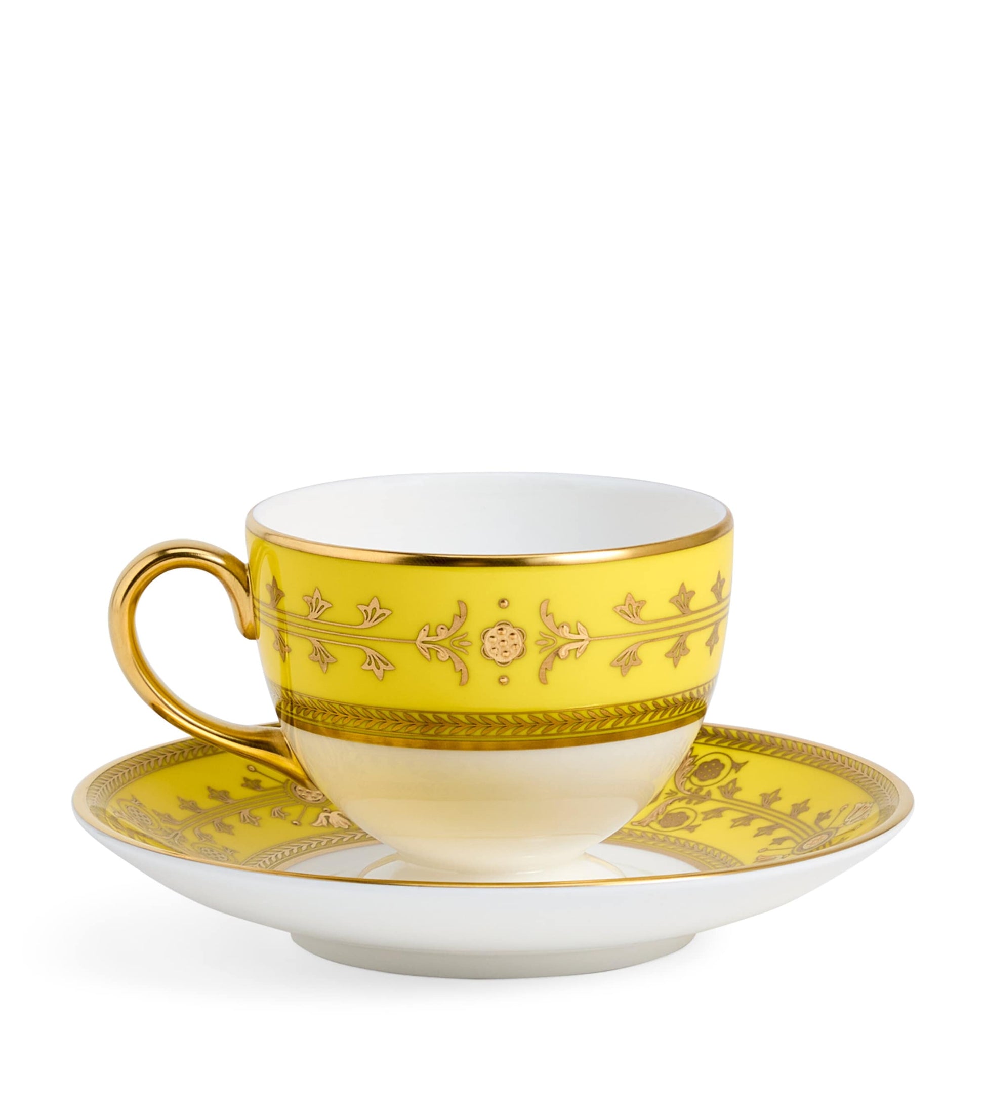 Bone China Bacchus Teacup and Saucer