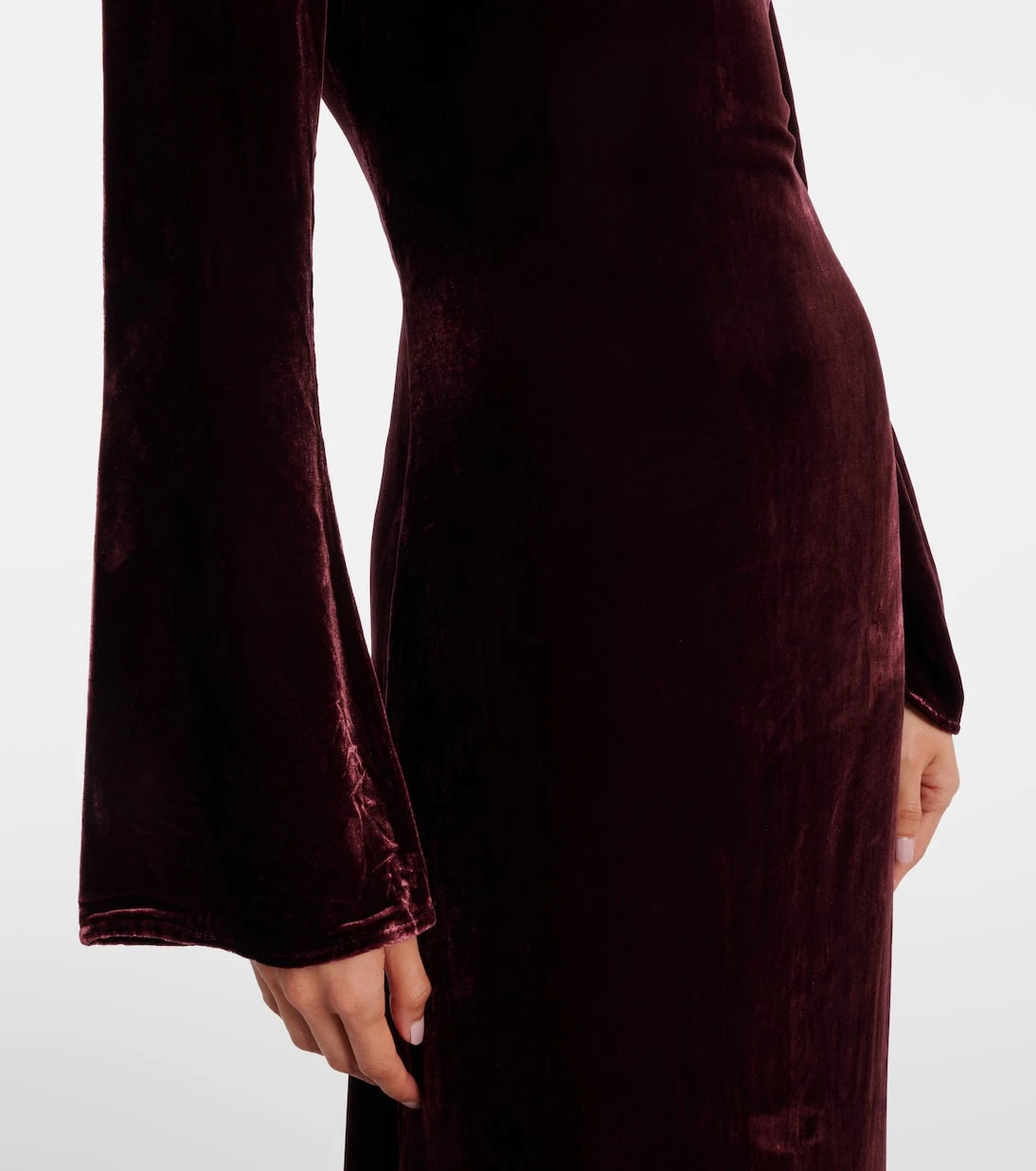 Rotate - Velvet maxi dress