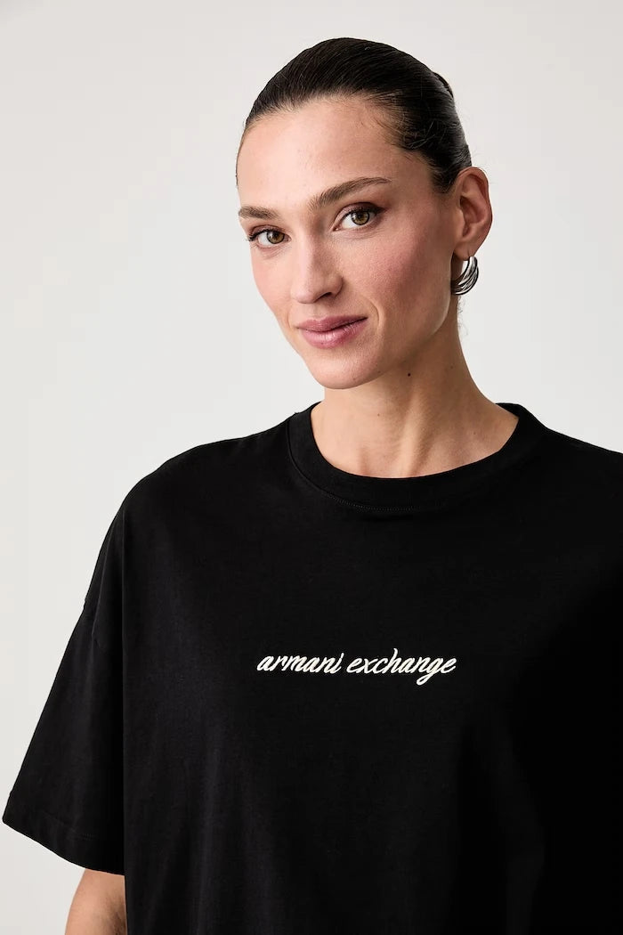 Armani Exchange kadın pamuklu tişört