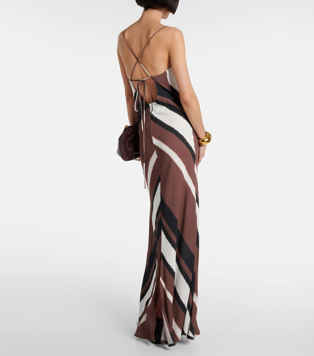 Faithfull - Sisudo striped maxi dress