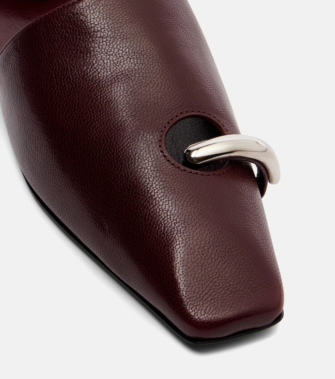 Tory Burch - Pierced leather mules