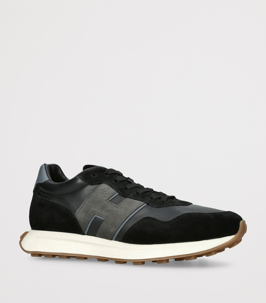 Leather H641 Allacciato Sneakers
