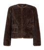 Brown Faux Fur Coat