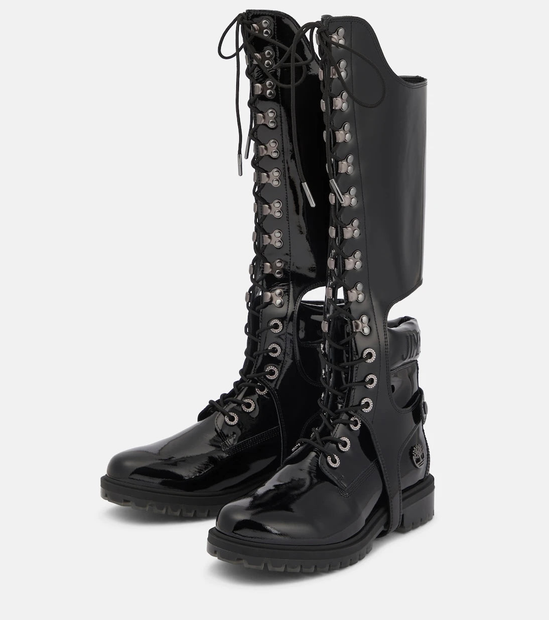 Jimmy Choo - x Timberland convertible patent leather boots