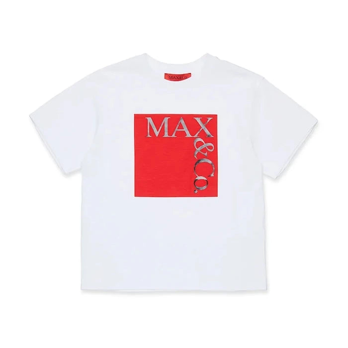 Детска памучна тениска MAX&Co. MAXT1F T-SHIRT