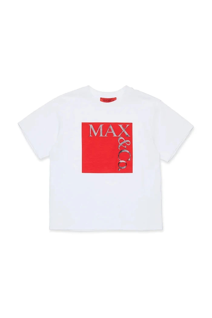 Детска памучна тениска MAX&Co. MAXT1F T-SHIRT