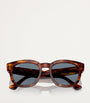 Ray-Ban Brown Propionate Mega Hawkeye Sunglasses