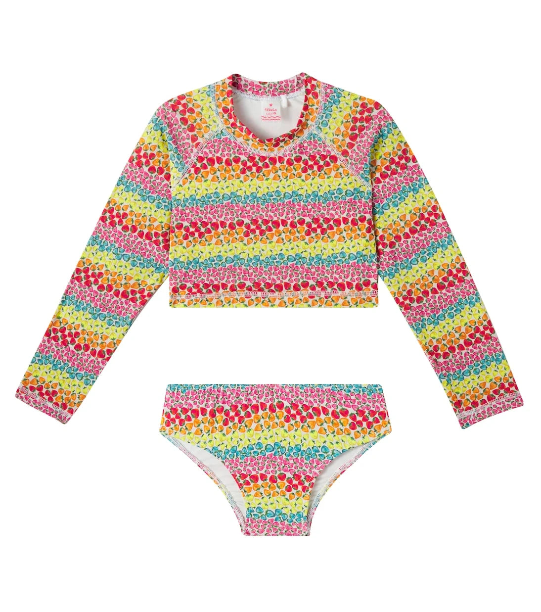 Fábula - Rashguard top and bikini bottoms set