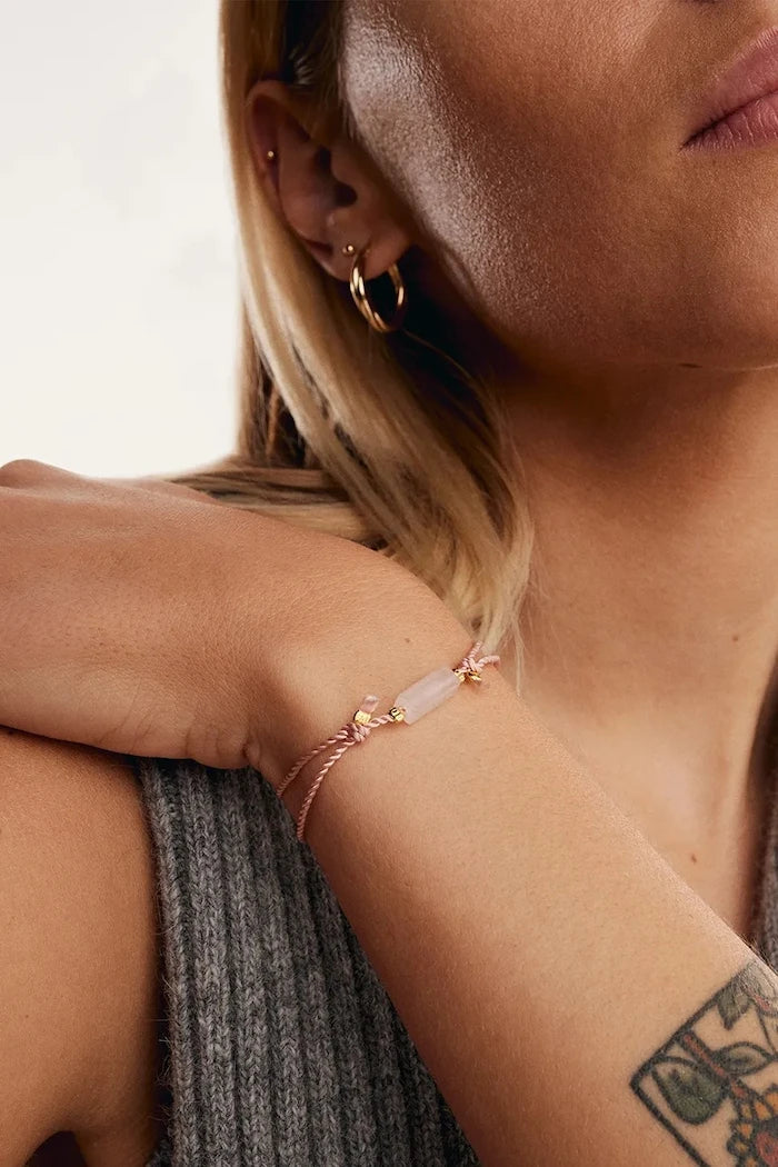 Kadın kuvars bileklik Power of Love bracelet