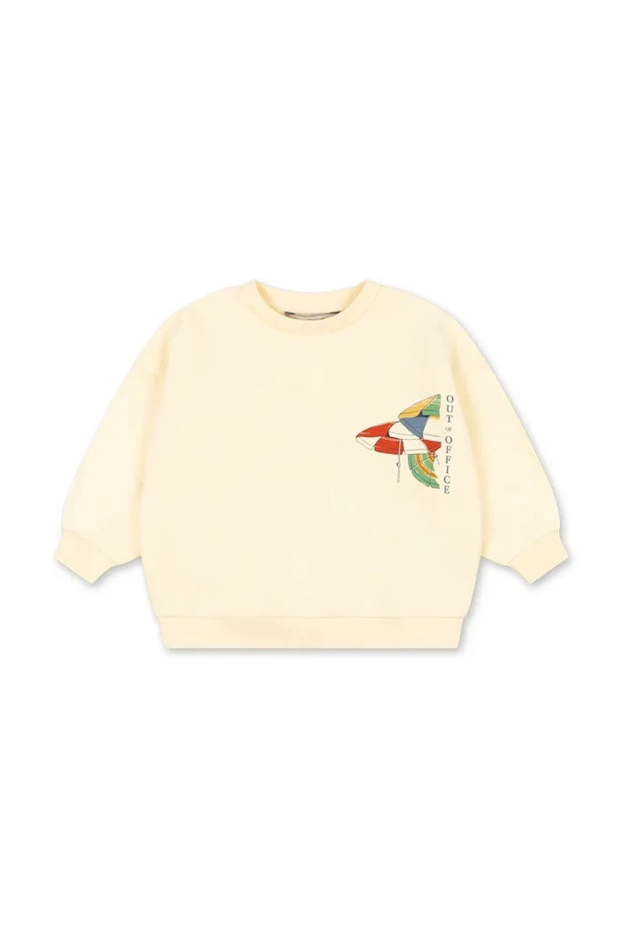 Konges Sløjd çocuk pamuklu LOU SWEAT SHIRT OCS