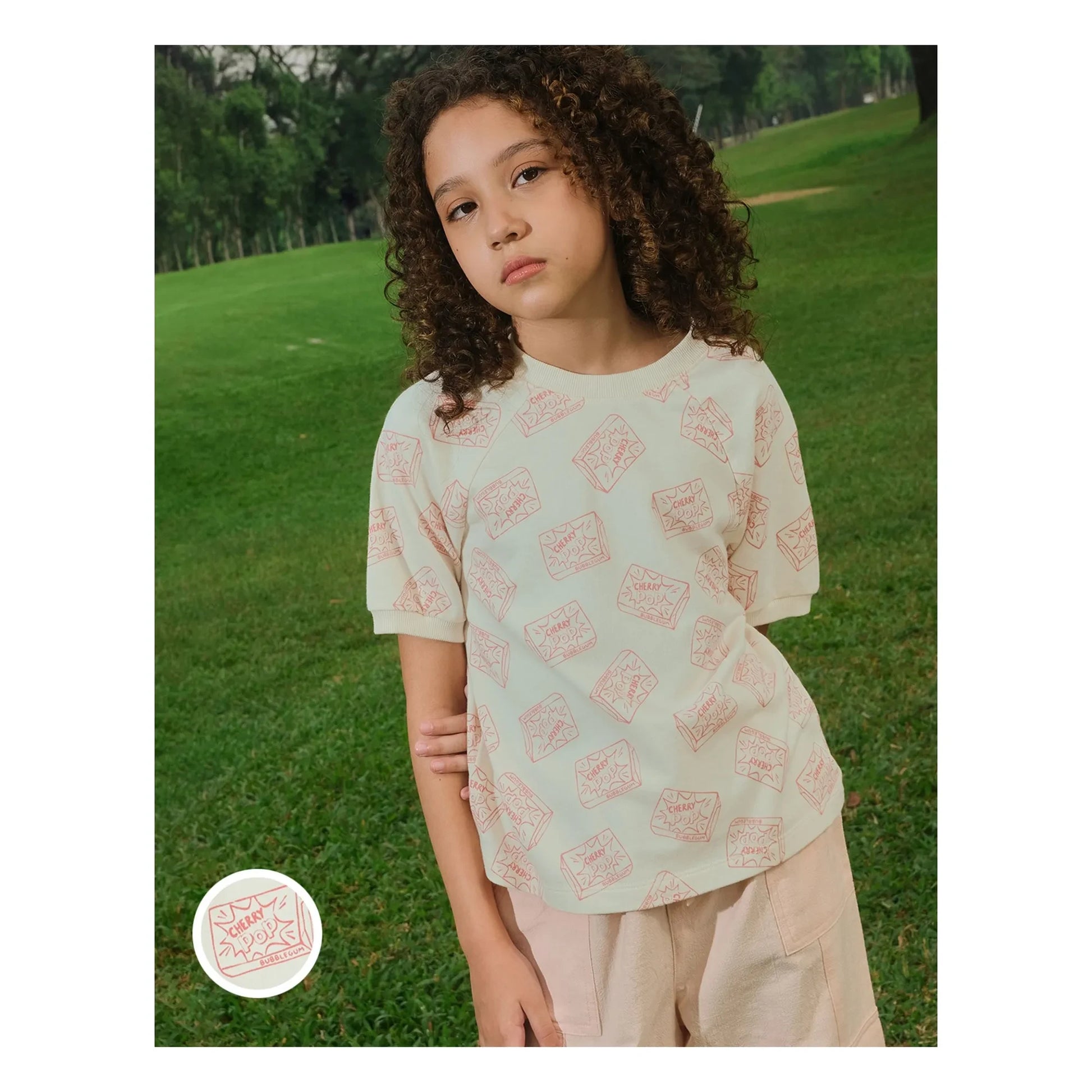 Gingersnaps - Ava T-shirt | Ecru