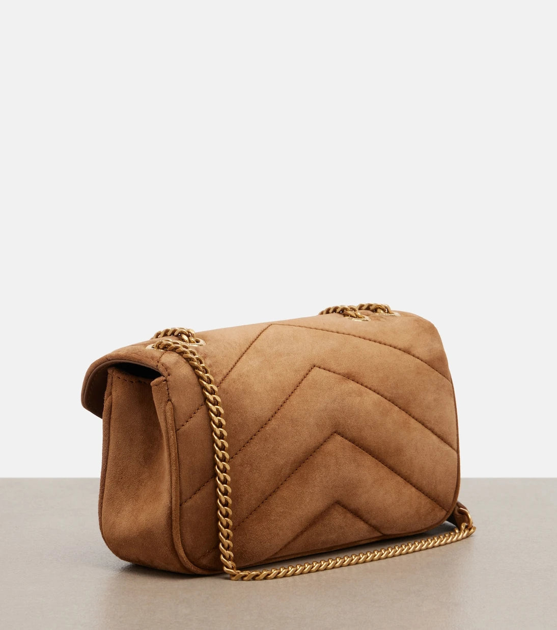 Saint Laurent - Loulou Mini suede shoulder bag
