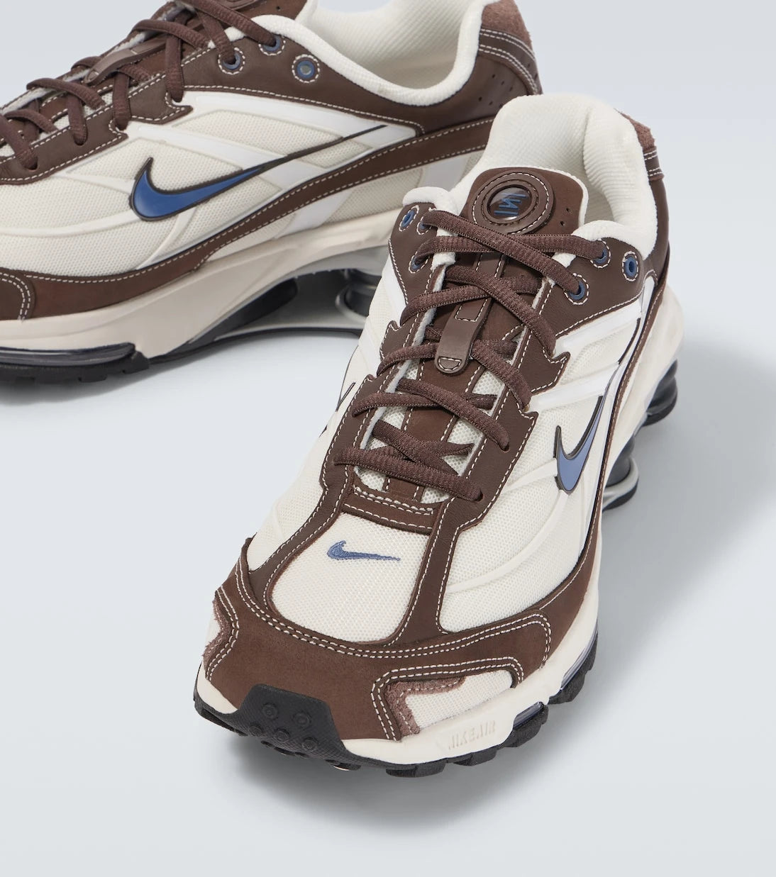 نايكي - سنيكرز Shox Ride 2 بحواف جلدية