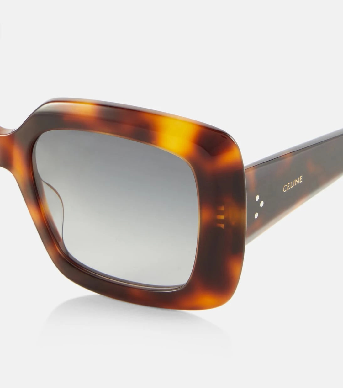Celine Eyewear - Bold 3 Dots square sunglasses