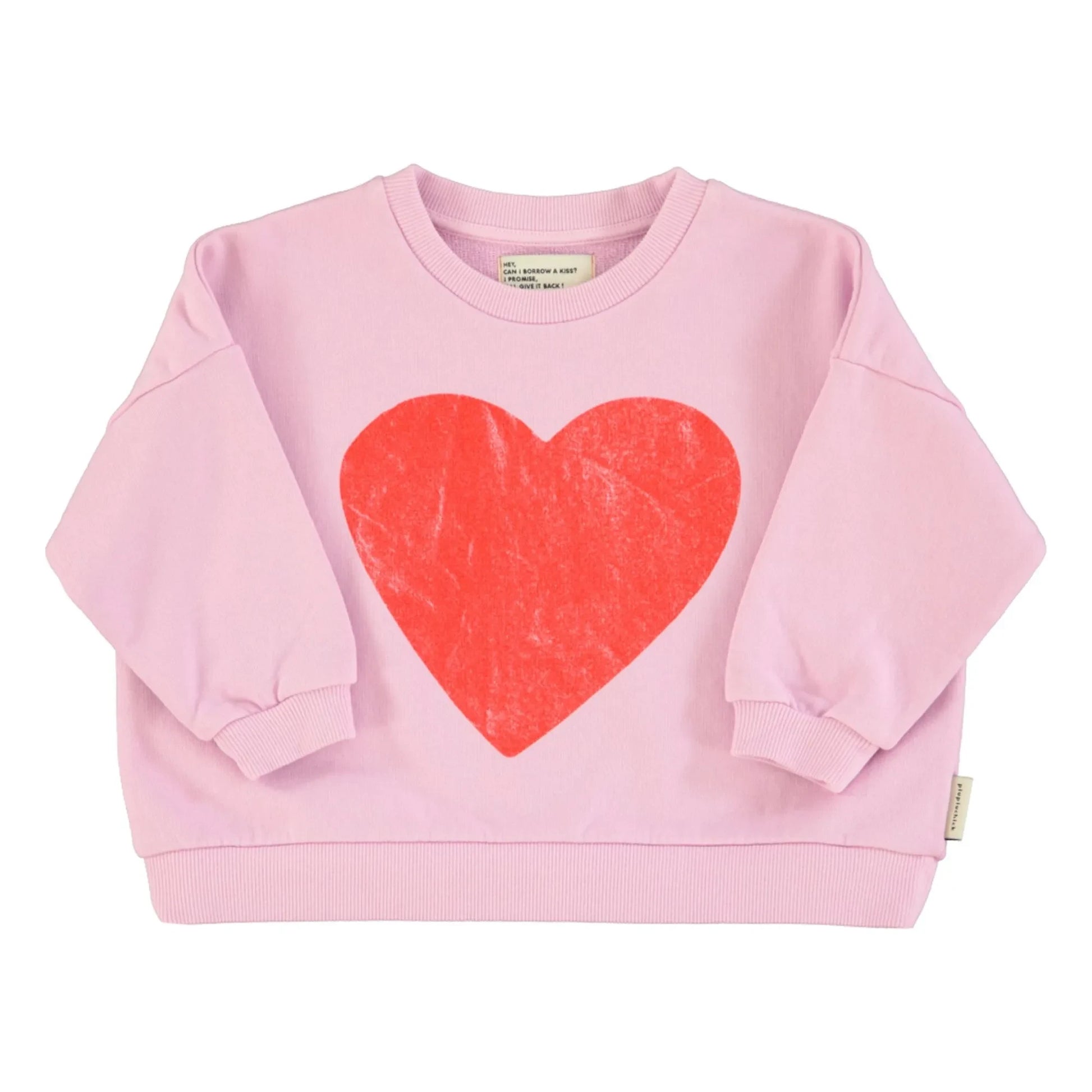 Piupiuchick - Love Sweat Organic Cotton | Pink