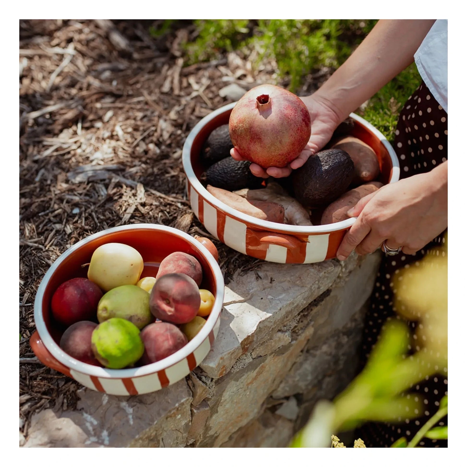 Denise - Ellis serving dish  | Terracotta