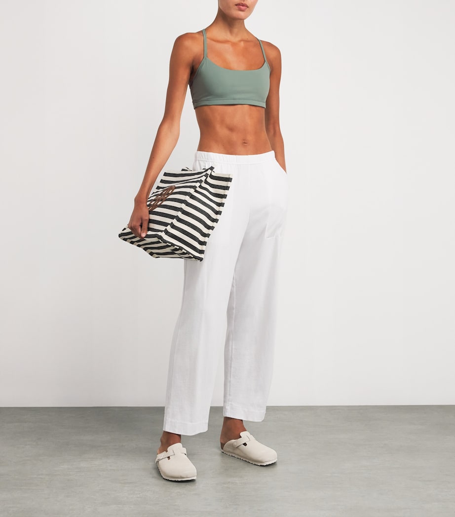 Green Ultimate Racer Sports Bra