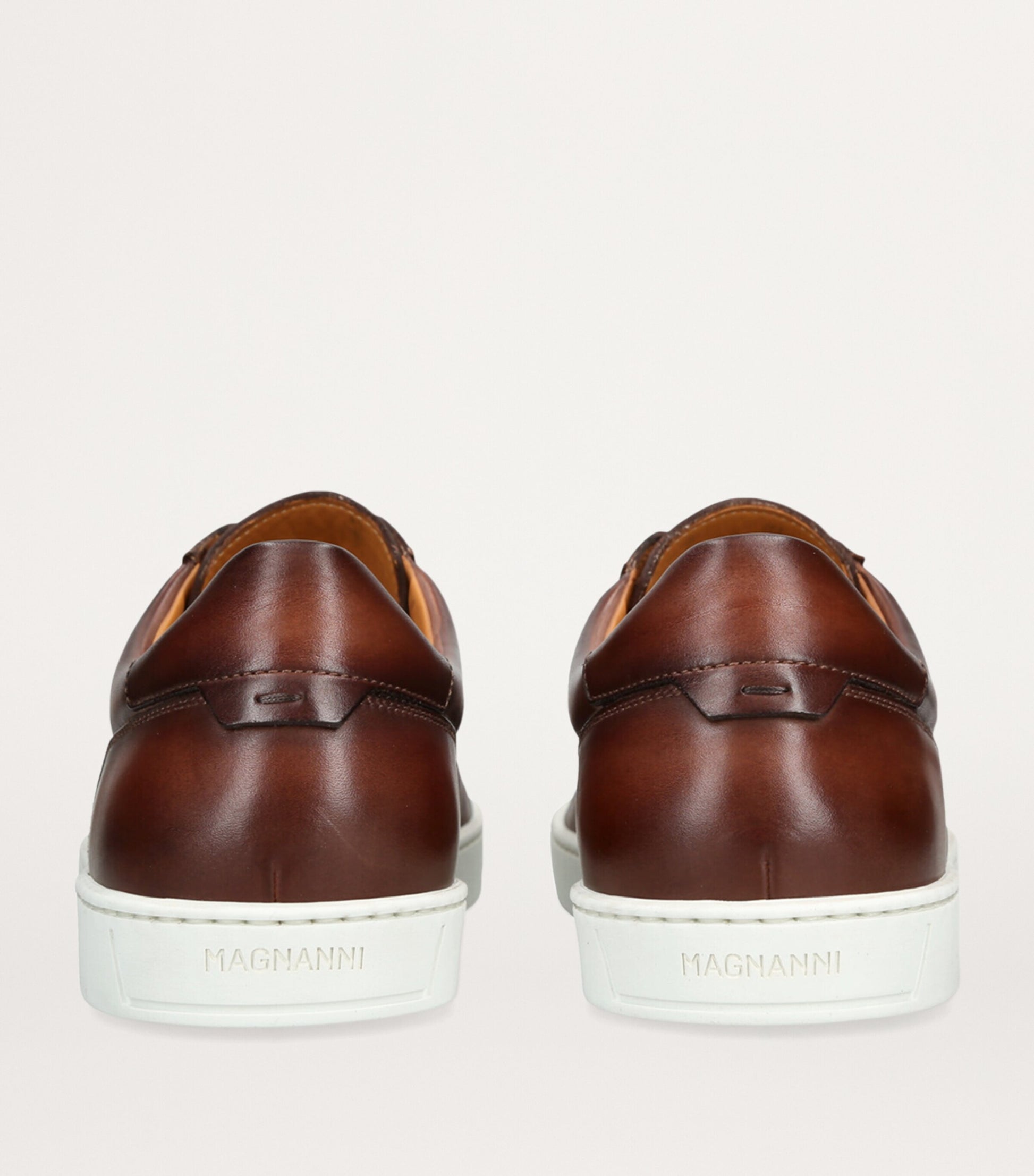 Leather Laceless Sneakers