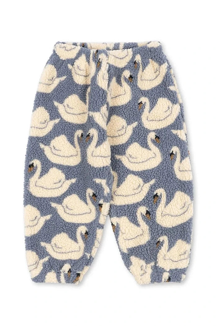 Konges Sløjd çocuk polar spor pantolonu JODY PANTS GRS