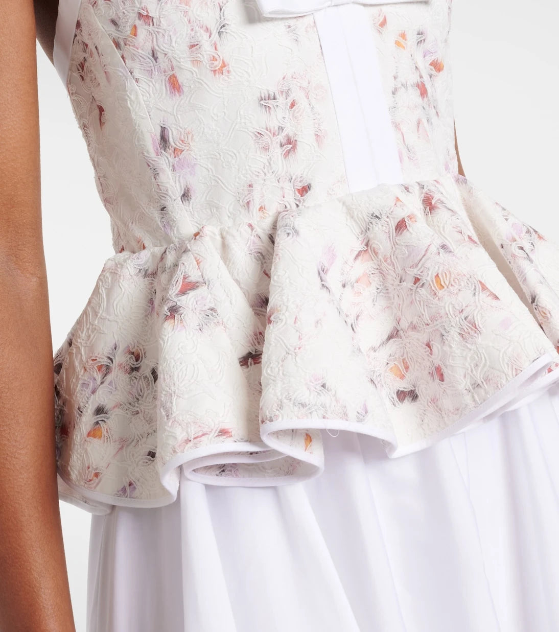 Giambattista Valli - Ruffled floral lace gown