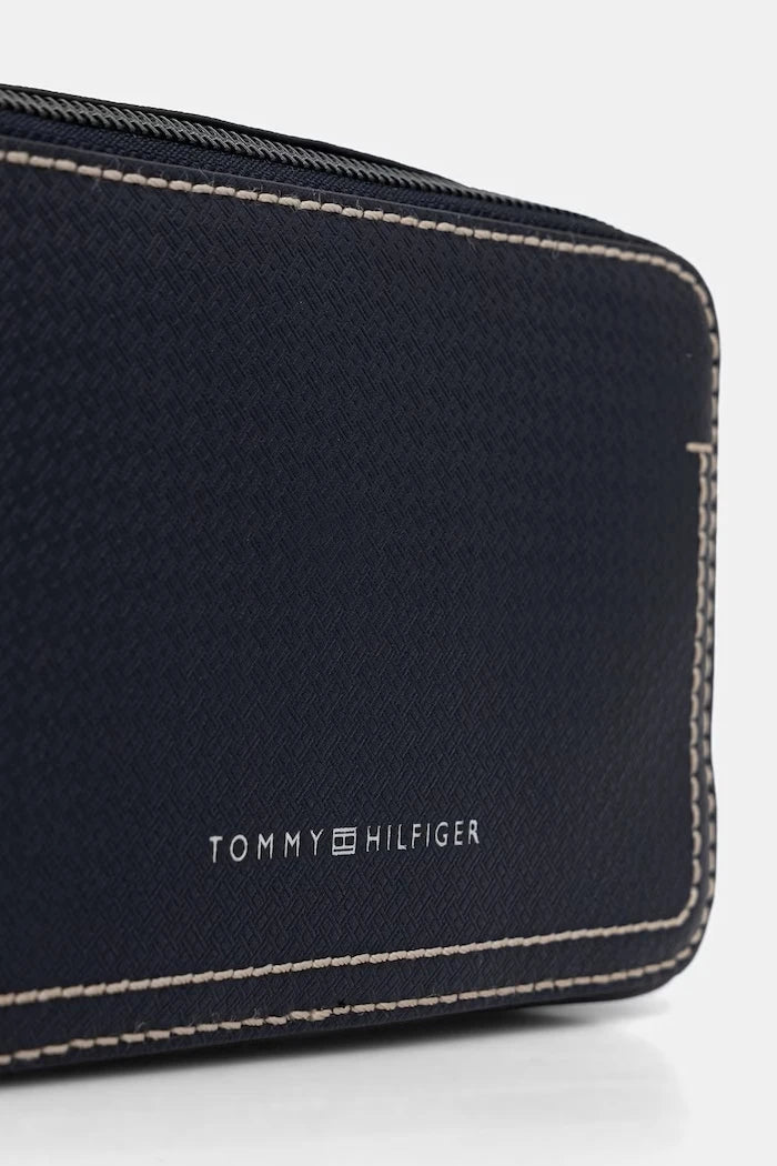 Tommy Hilfiger erkek suni deri omuz çantası
