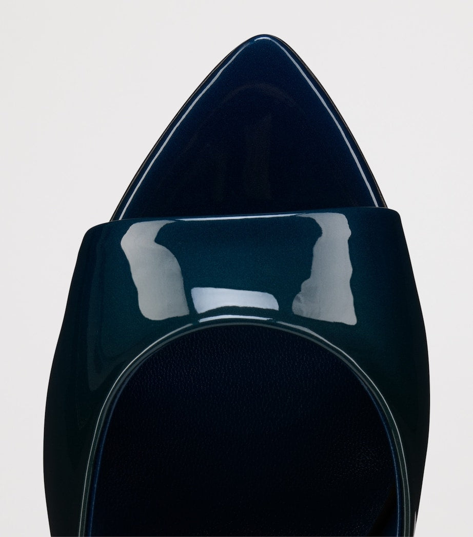 Miss Z Patent Leather Mules 80