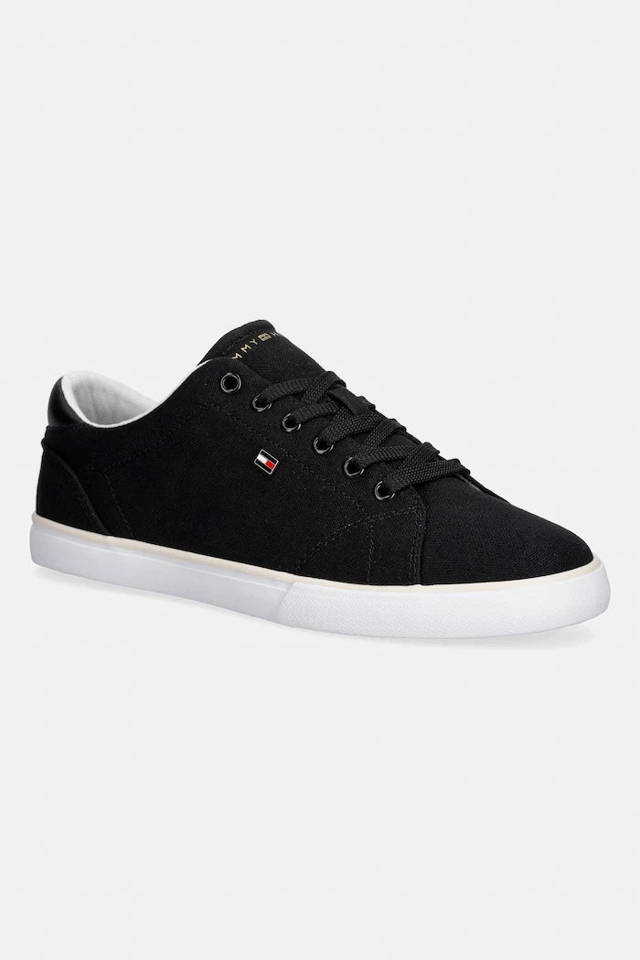 Tommy Hilfiger TH LOW PROFILE VULC CANVAS kadın düşük kesim spor ayakkabı