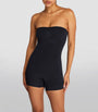 Skims Seamless Sculpt Strapless Shorts Bodysuit