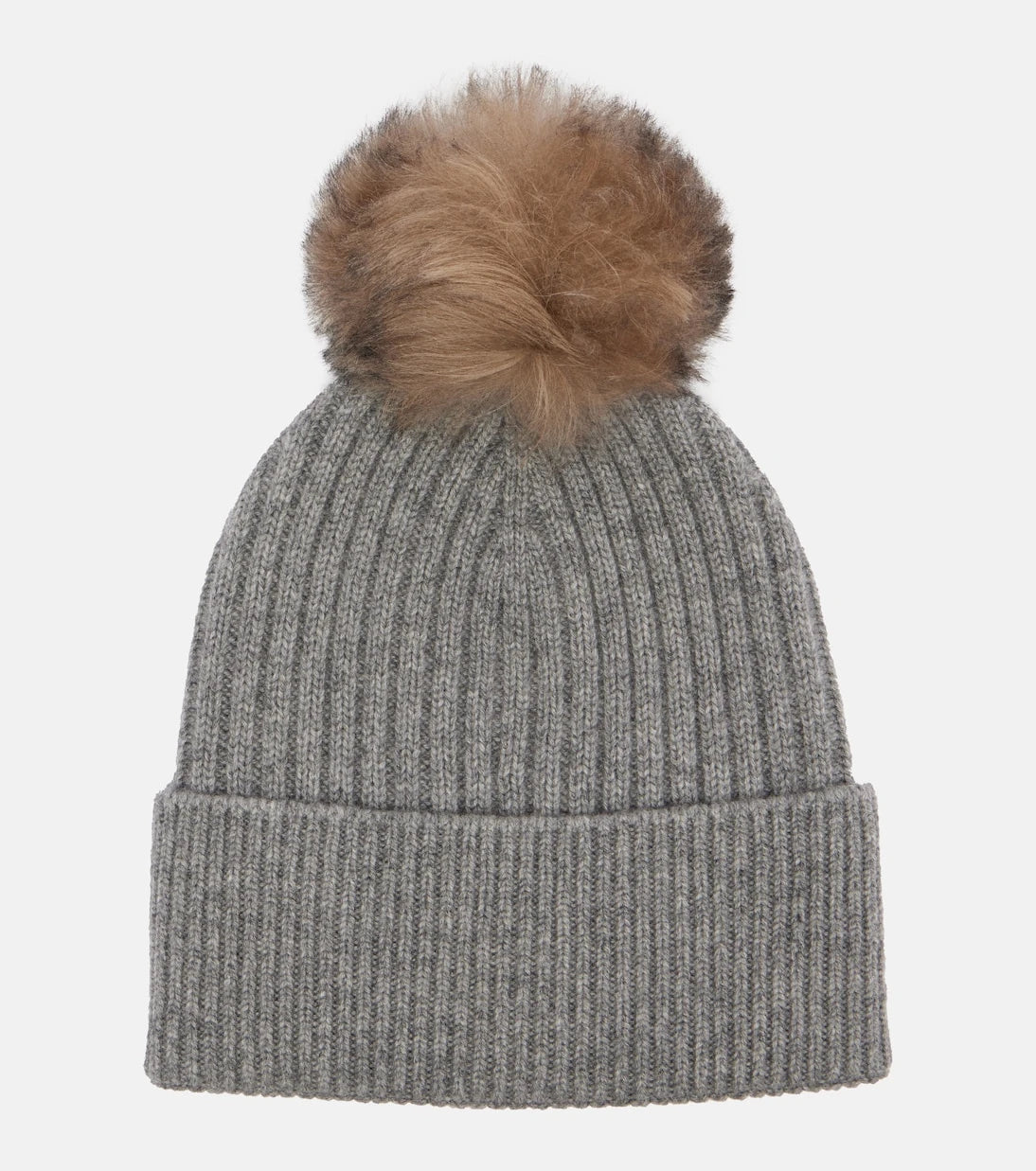 Moncler - Shearling-trimmed cashmere beanie