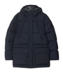 Burberry Navy Hooded Down Puffer Jacket
