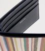 Paul Smith Leather Painted Stripe Bifold Wallet