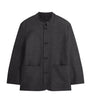 Dunhill Grey Wool Reversible Double-Faced Driving Jacket