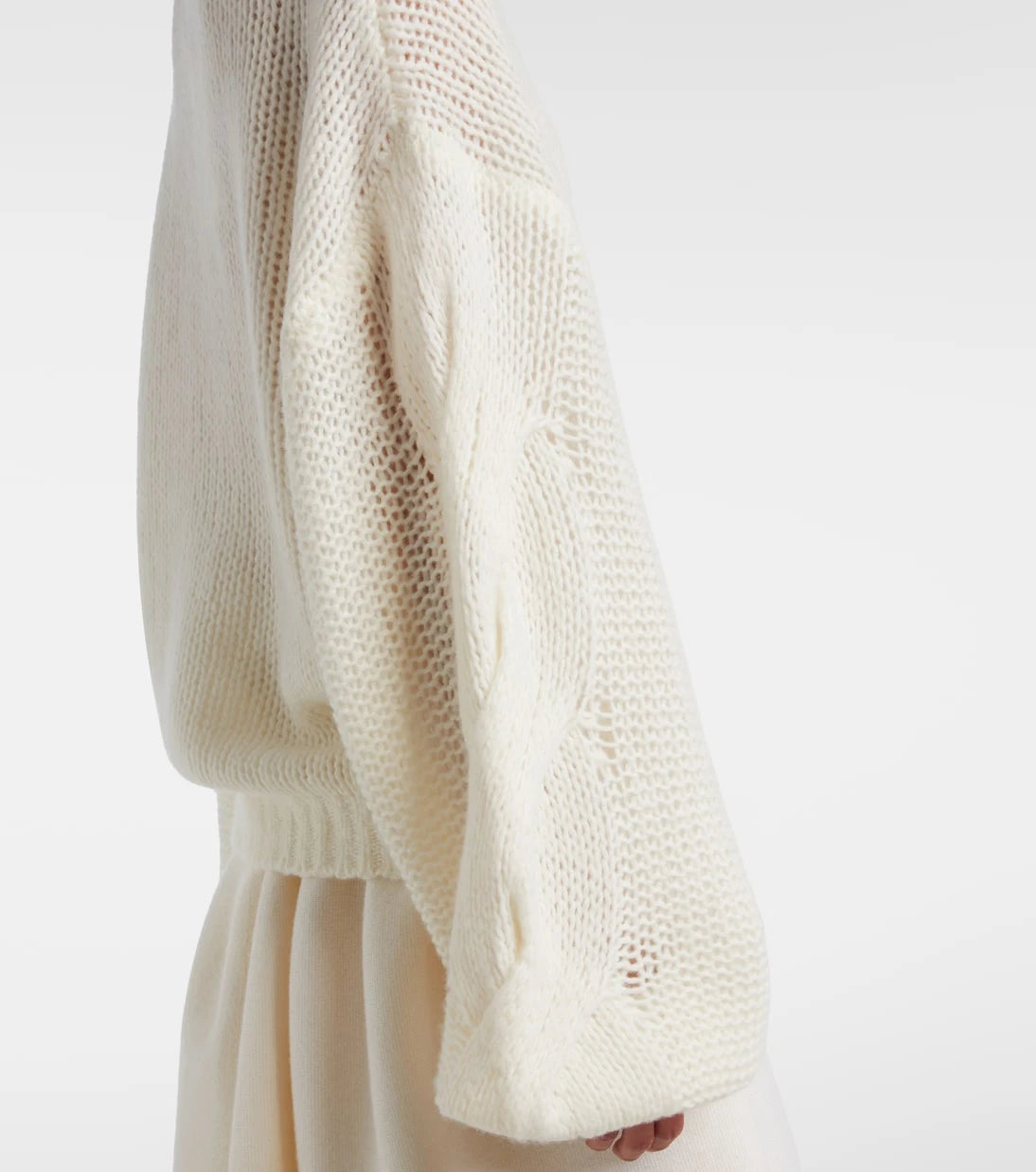 Lisa Yang - Runi open-knit cashmere and silk sweater