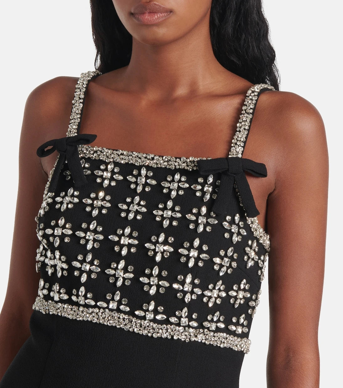 Rebecca Vallance - Rina crystal-embellished minidress