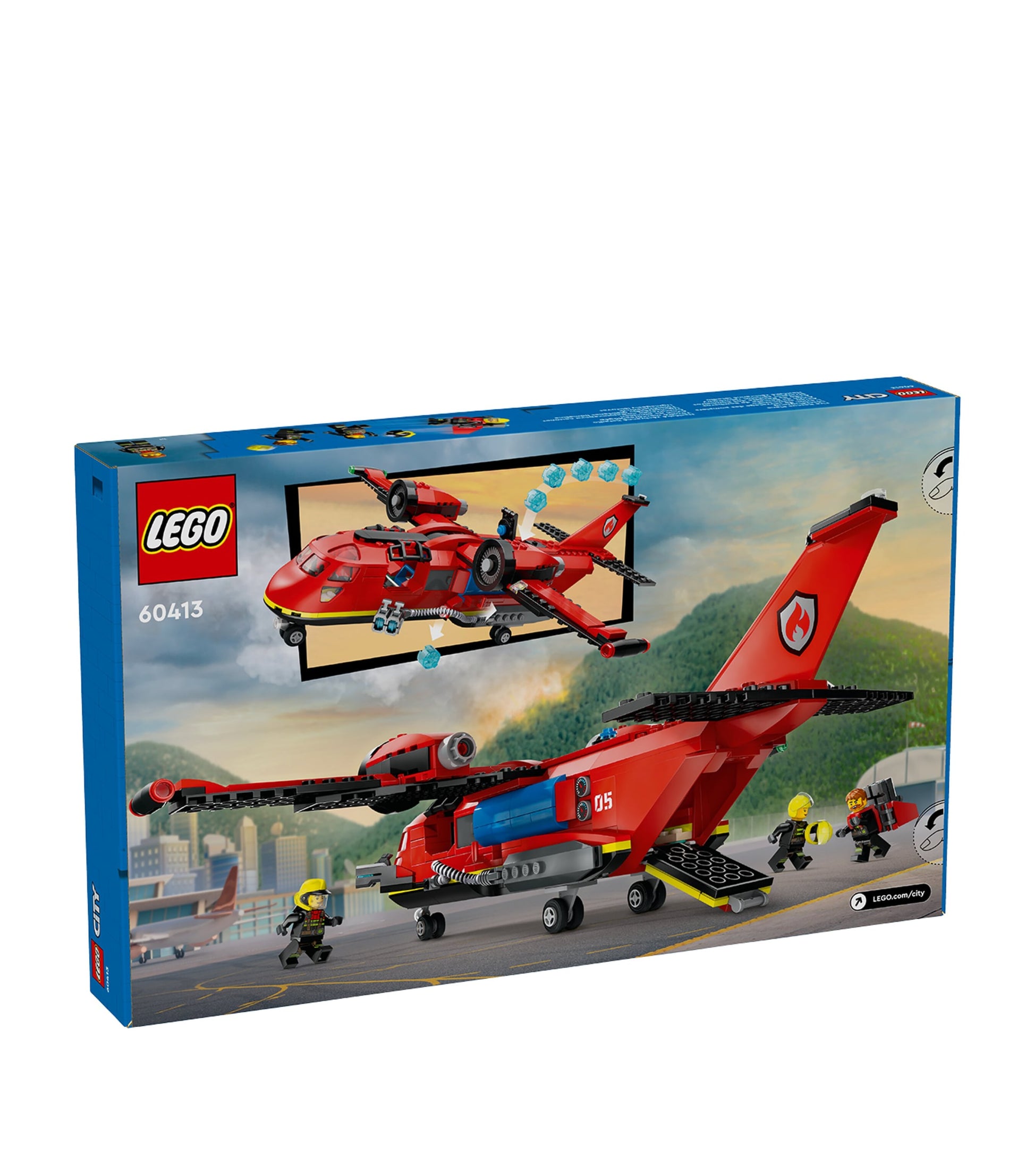 City Fire Rescue Plane 60413