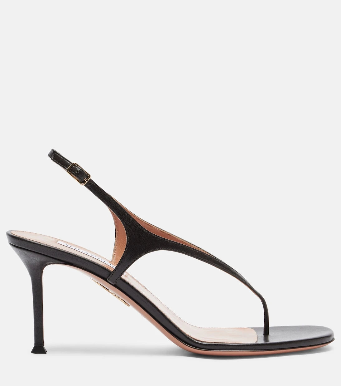Aquazzura - Bikini leather thong sandals
