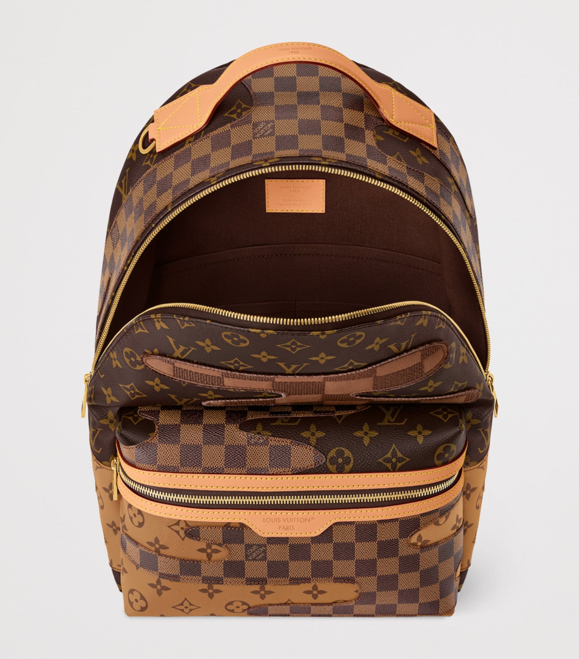 LOUIS VUITTON Leather Discovery PM Backpack
