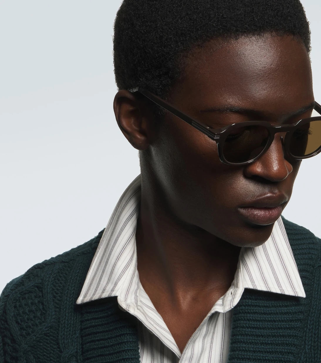 Zegna - Round sunglasses