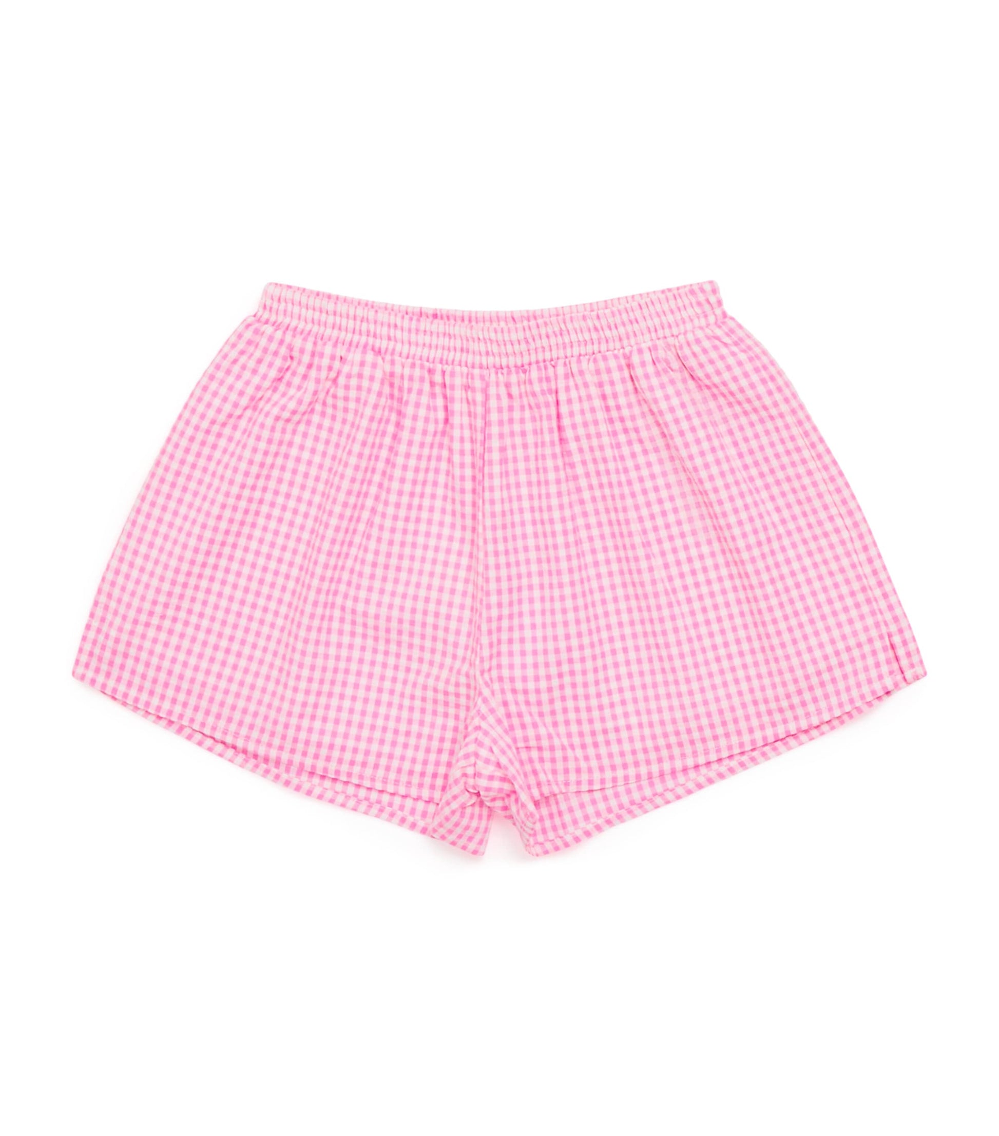 Cotton Gingham Elara Shorts (3-16 Years)
