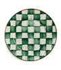 MacKenzie-Childs Emerald Check Salad Plate (20cm)