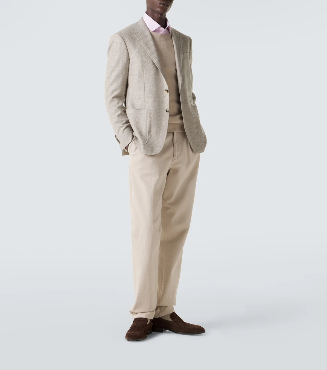 Canali - Suede penny loafers