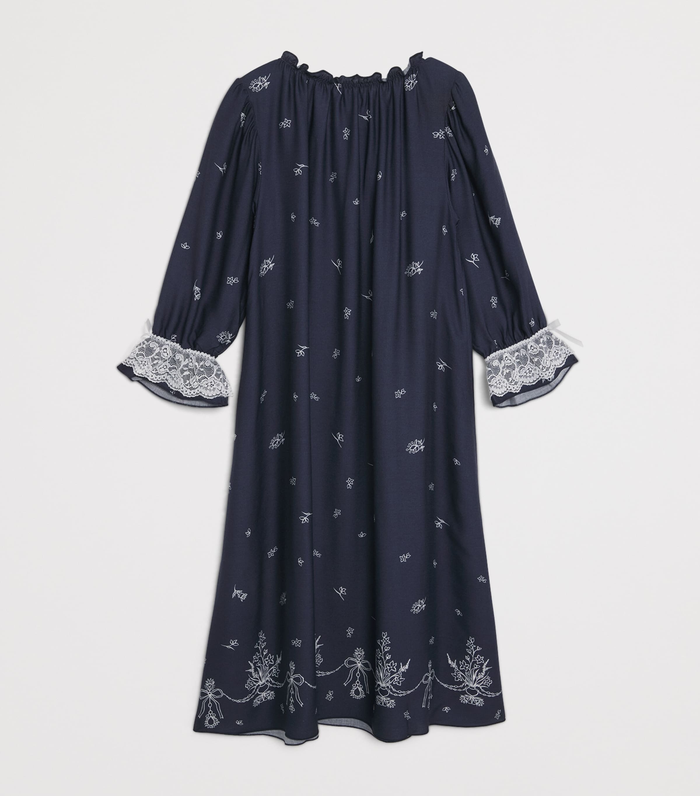 Amiki Printed Ruffled Victoria Nightdress (2-12 Years)