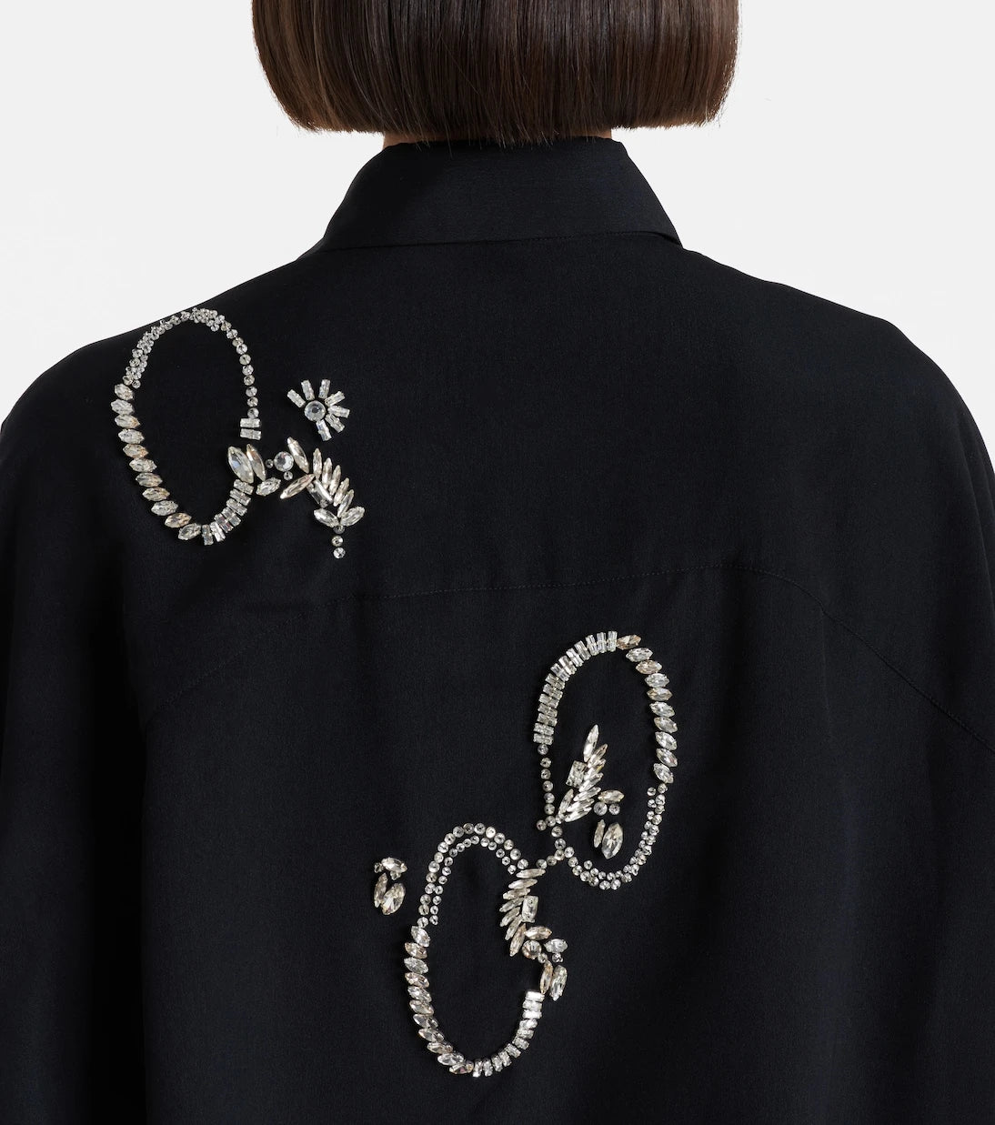 Dries Van Noten - Oversized embellished shirt