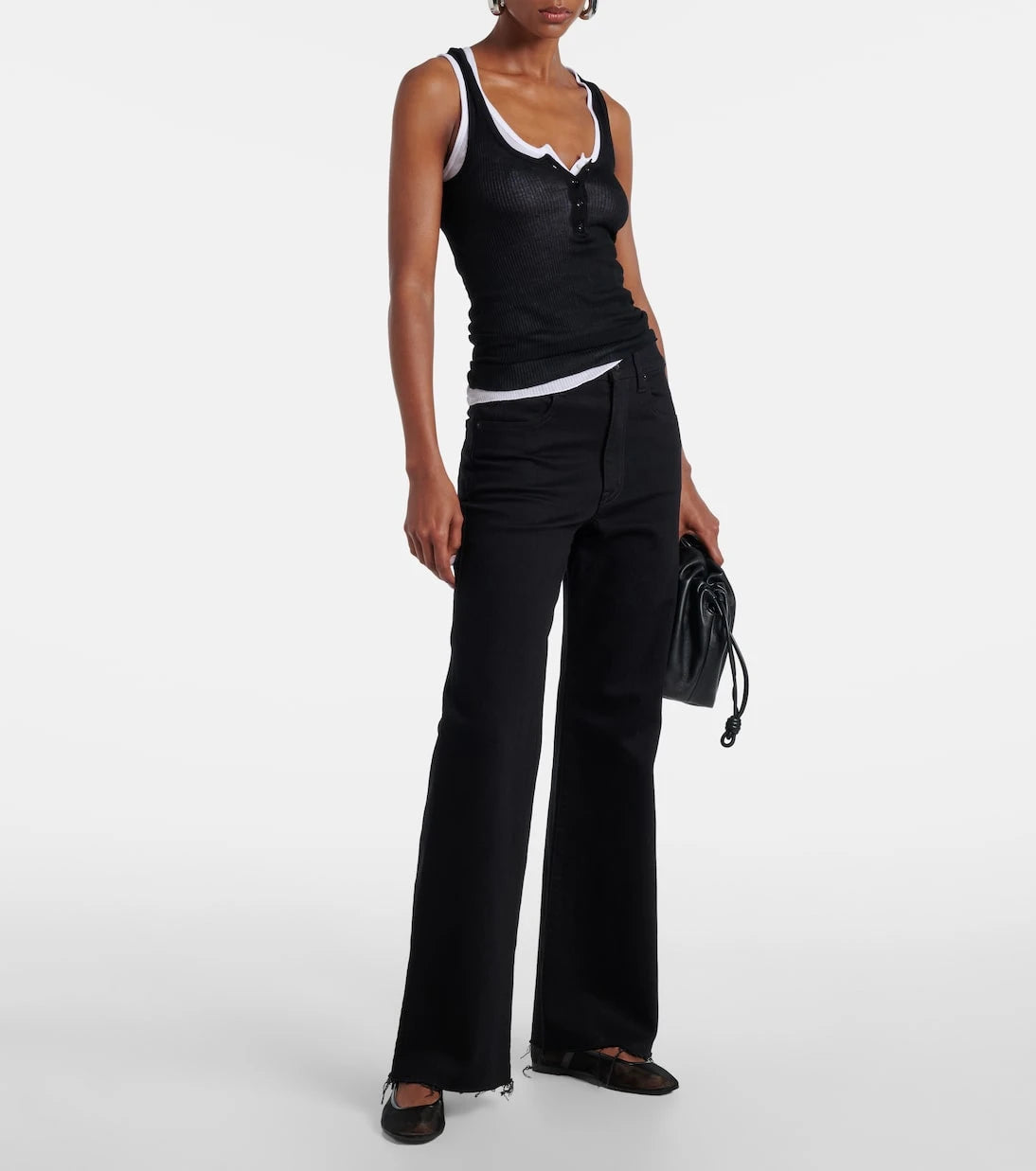 Slvrlake - Grace high-rise wide-leg jeans