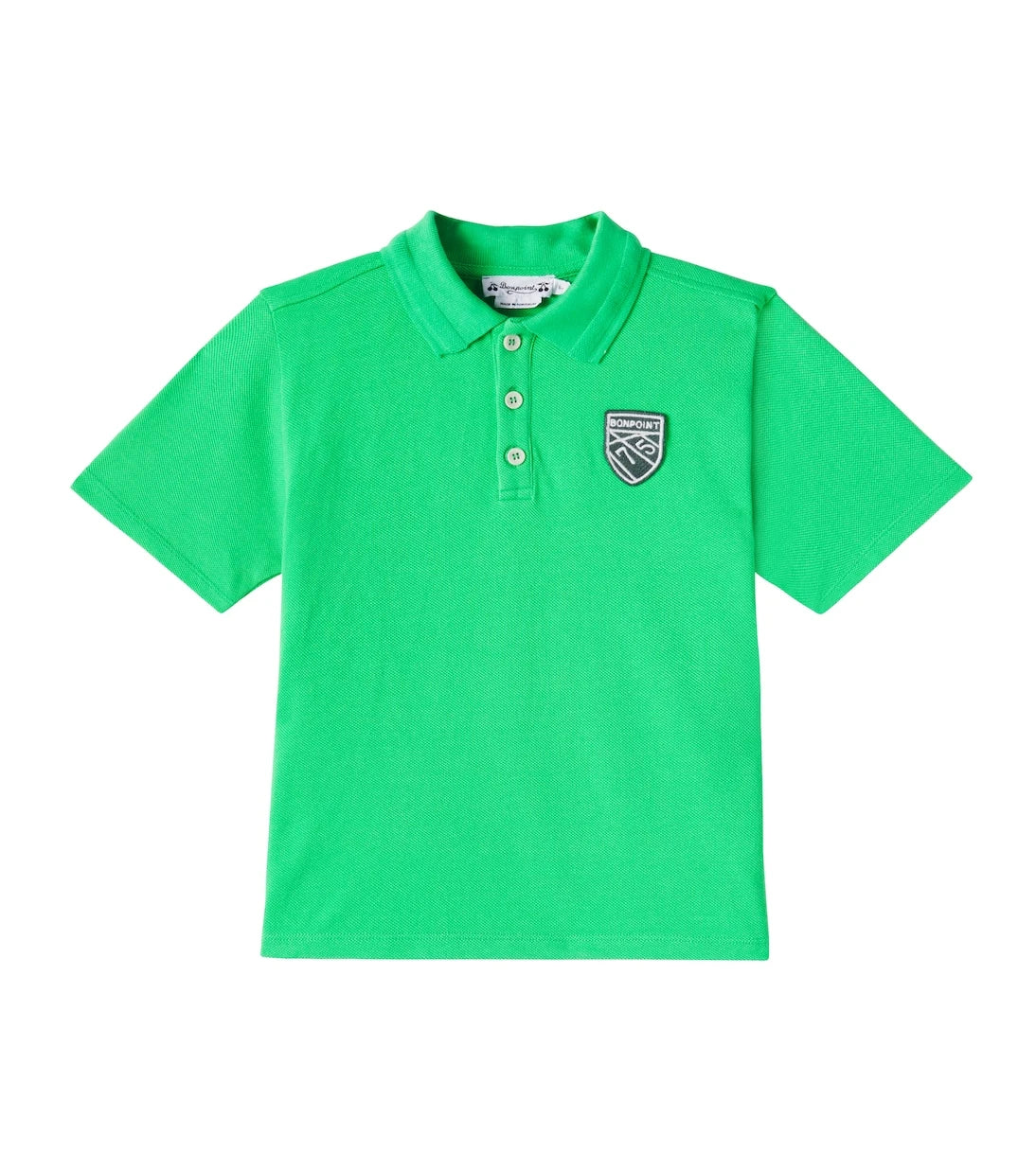 Bonpoint - Elian logo cotton piqué polo shirt