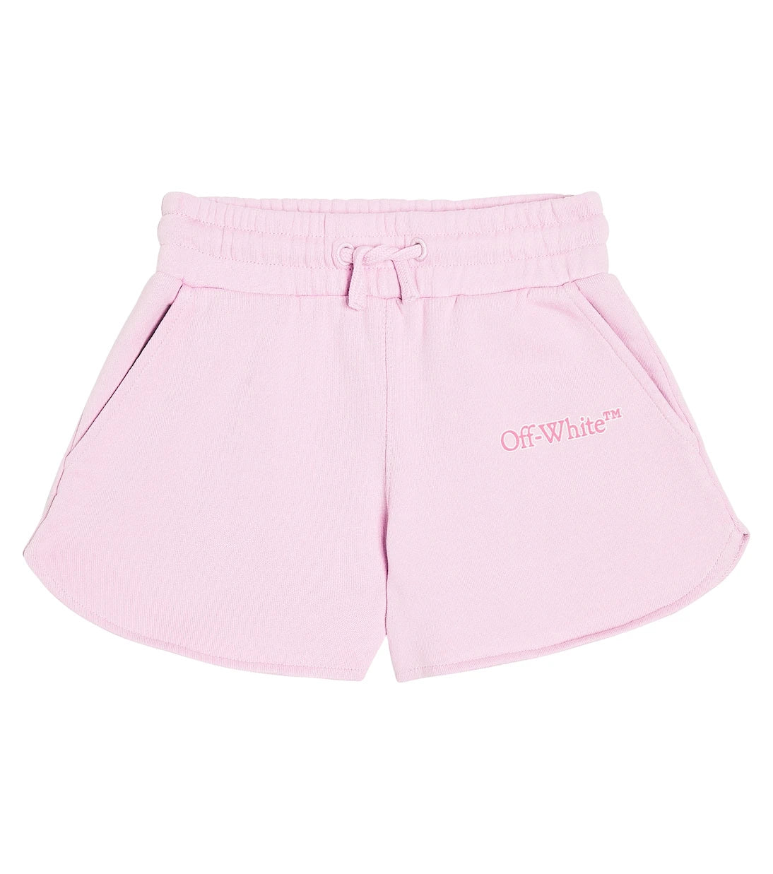 Off-White Kids - Big Bookish cotton shorts